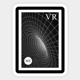 Vr wormhole Sticker